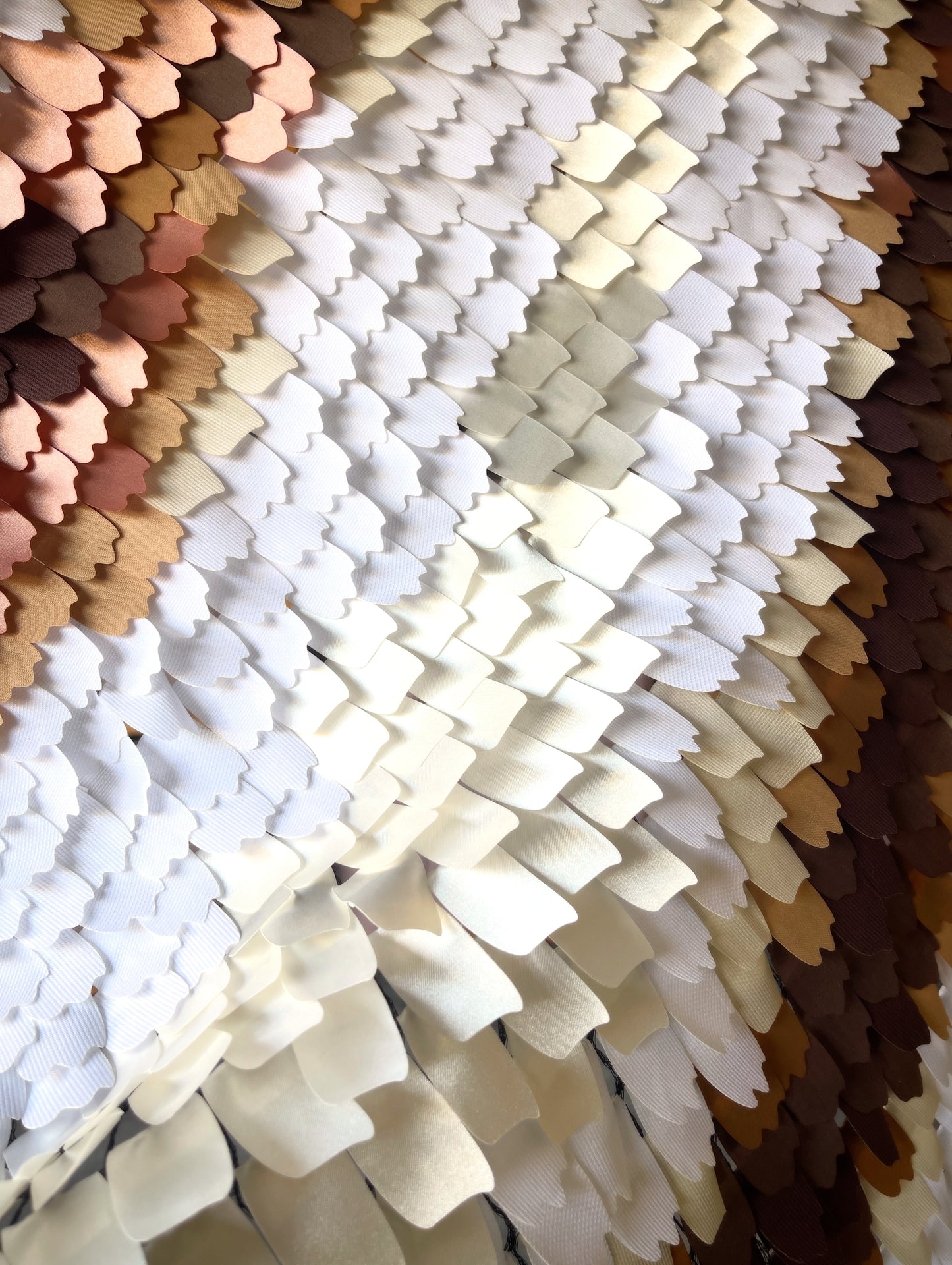 Textile Wall Art Installations | UniqD Interiors | Nature-Inspired Textile Art | Luxury Interiors Transformative Fabric Art for Every Space