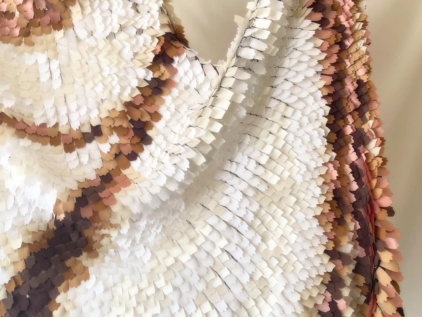 Textile Wall Art Installations | UniqD Interiors | Nature-Inspired Textile Art | Luxury Interiors Transformative Fabric Art for Every Space