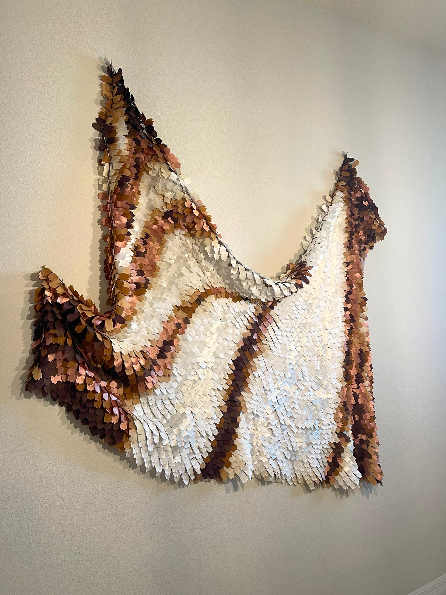 Textile Wall Art Installations | UniqD Interiors | Nature-Inspired Textile Art | Luxury Interiors Transformative Fabric Art for Every Space
