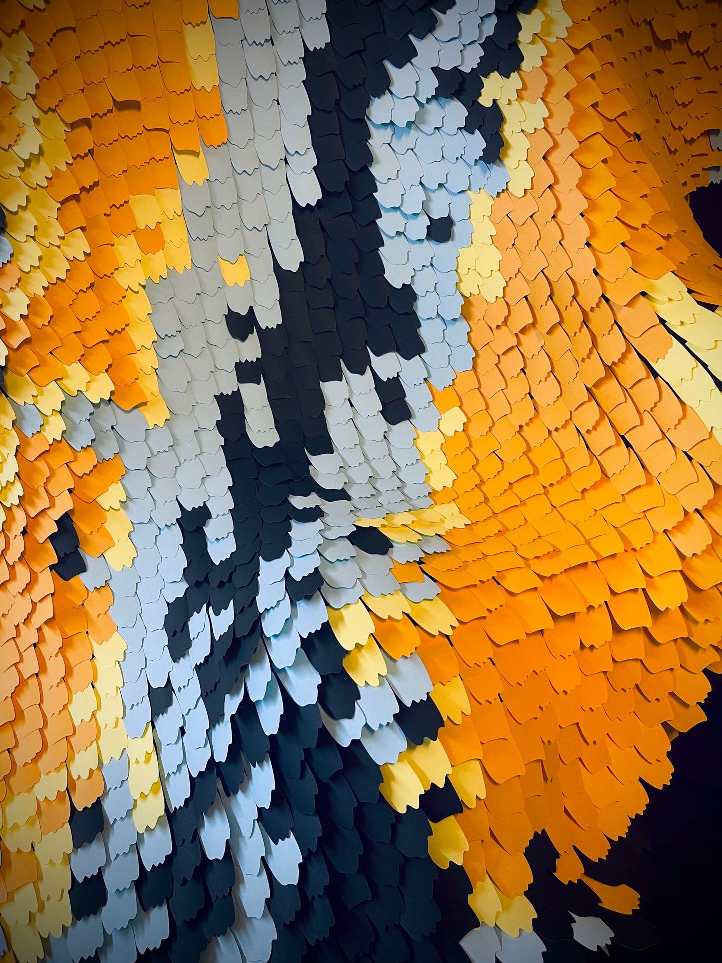 Wall art installation | Uniq-D Interiors | Nature-Inspired Art Installations | Luxury Interiors | Transformative Art for Every Space