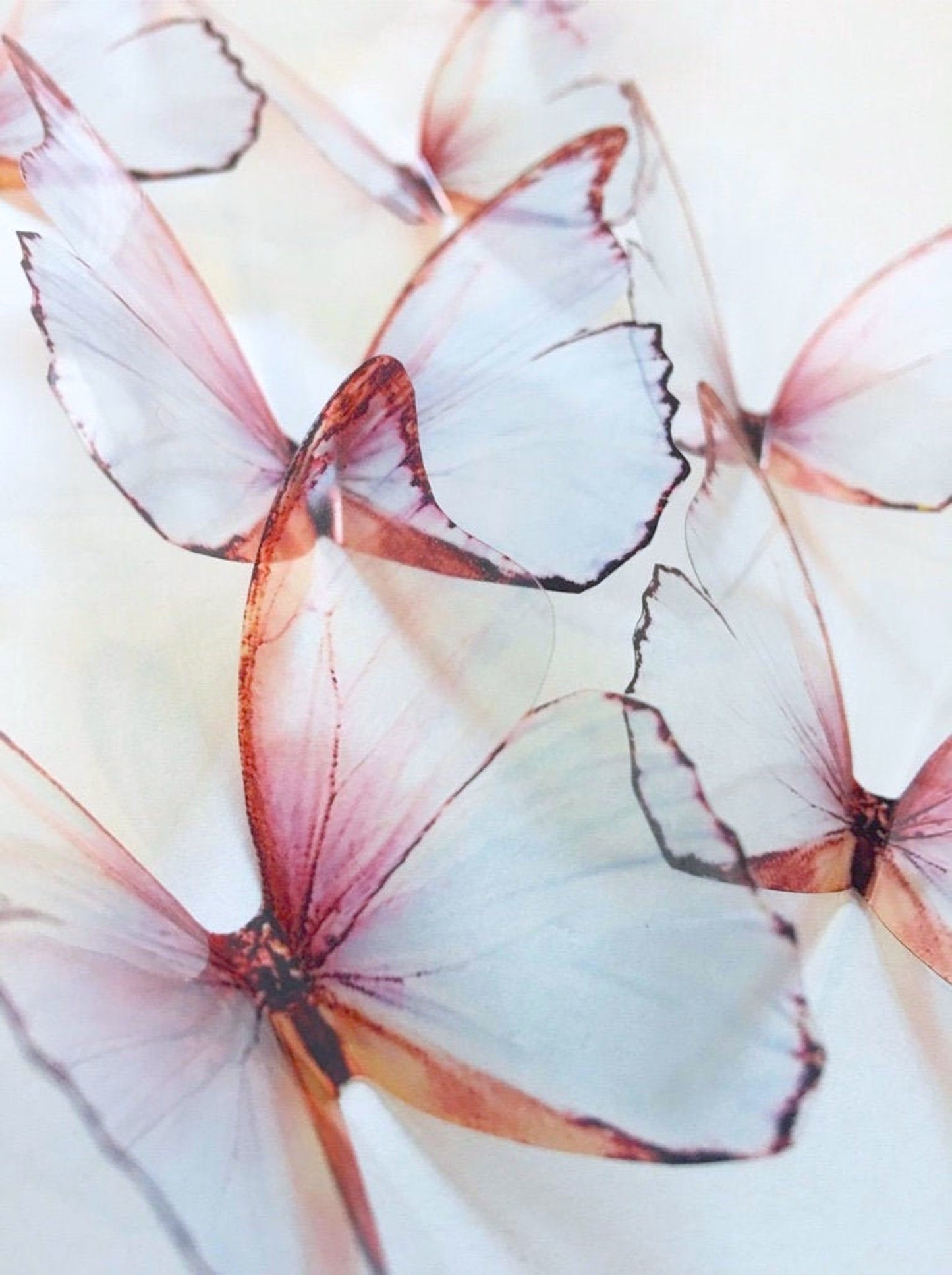 plastic butterflies